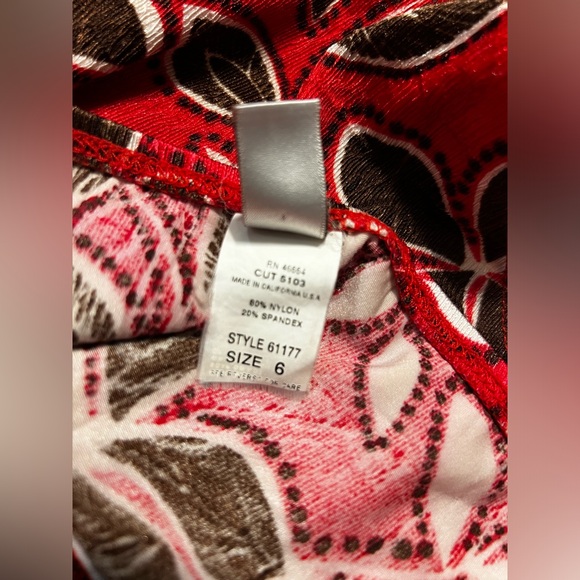 VINTAGE Athena Tropical Bikini Bottom - Picture 6 of 7